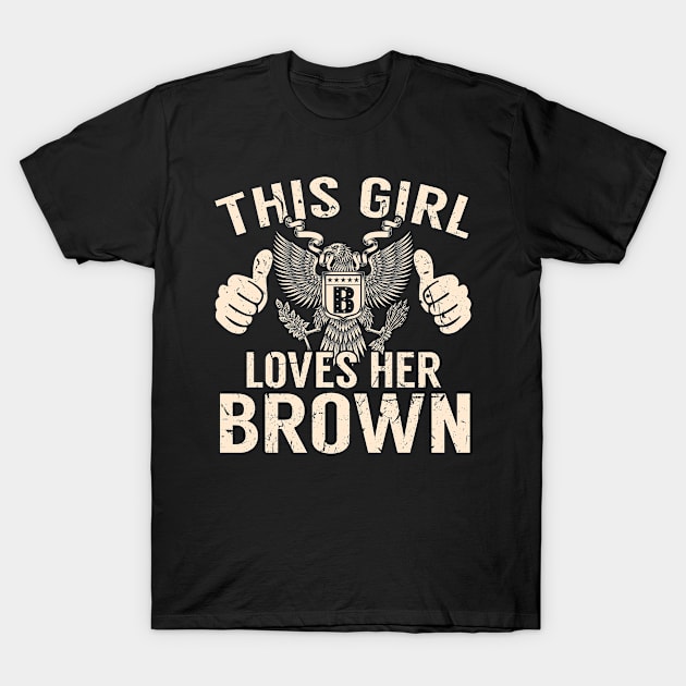 BROWN T-Shirt by Jeffrey19988